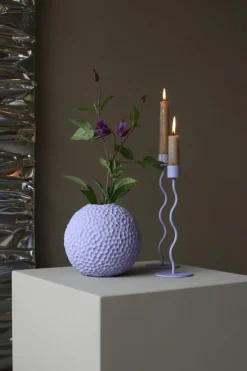 Kaia Vase 15 cm, Dark Purple