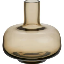 Kappa Vase Brown, 9,8 cm