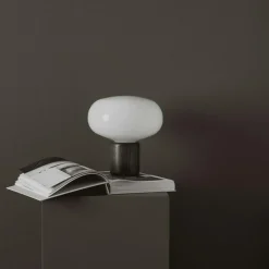 Karl-Johan Table Lamp, Smoked Oak