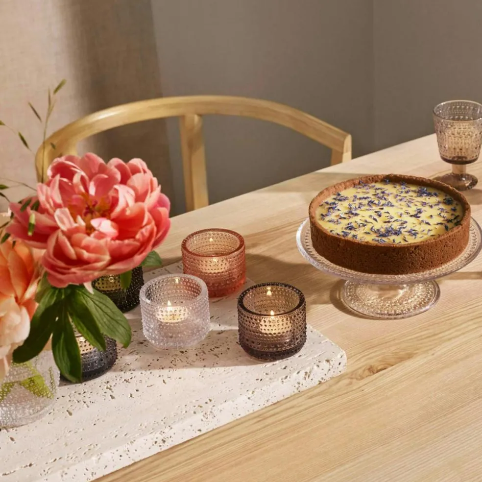 Kastehelmi Candle Holder 6,4 cm, Heather