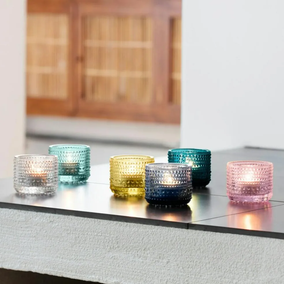 Kastehelmi Candle Holder 6,4 cm, Heather