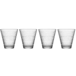 Kastehelmi Glasses Clear, 4-pack