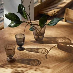 Kastehelmi Vase 15,4 cm, Linen