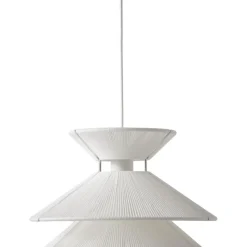 Kiku Pendant 35,5 cm, White