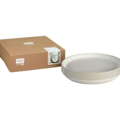 Kiln Plate 26 cm 4-pack, Beige