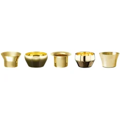 Kin Candle Holder 5 pcs, Brass