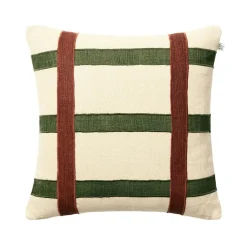 Kiran Cushion Cover 50x50 cm, Terracotta/Cactus Green