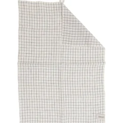 Kitchen Towel Checked 47x70 cm, Nature / Blue