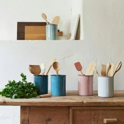 Kitchen Utensil Holder H 15 cm, Soft Mint