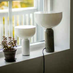 Kizu Table Lamp Portable, Gris Du Marais