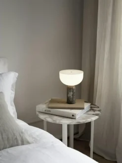 Kizu Table Lamp Portable, Gris Du Marais