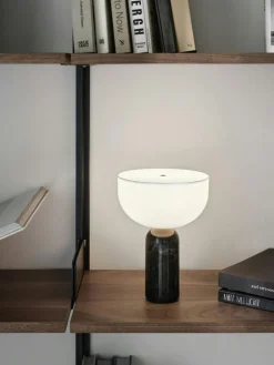 Kizu Table Lamp Portable, Gris Du Marais