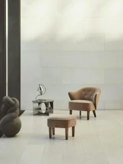 Klampenborg Table Lamp, Polished Steel