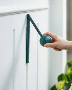 Klonk Door Knocker, Polished Brass