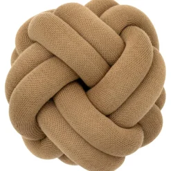 Knot Cushion, Orange Red