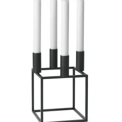 Kubus 4 Candle Holder, Olive