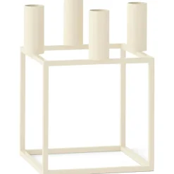 Kubus 4 Candle Holder, Olive