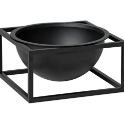 Kubus Bowl Centerpiece Small, Black