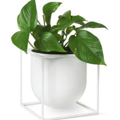 Kubus Flowerpot 23, White