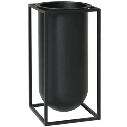 Kubus Vase Lolo, Black