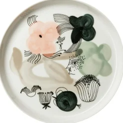 Kukkamaa Plate Ø19 cm, Green