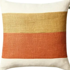 Kumar Cushion Cover 50x50 cm, Apricot Orange / Khaki