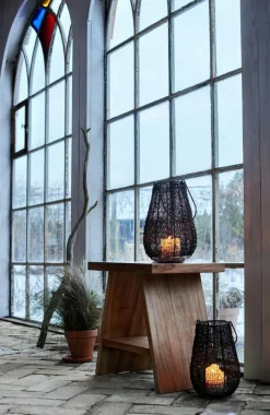 Kumo Lantern Black 30 cm