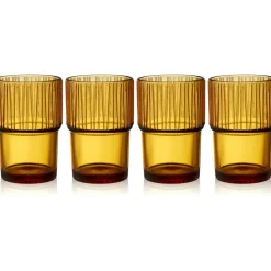 Kusintha Glass 4-pack 38 cl, Amber