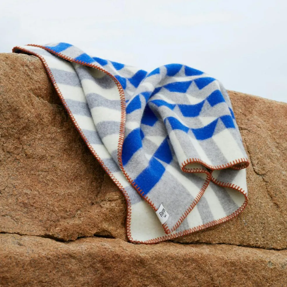 Kvam Wool Plaid 135x200 cm, Orange