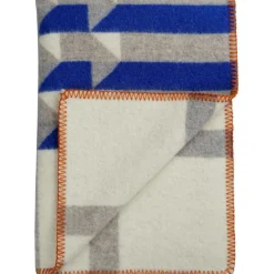 Kvam Wool Plaid 135x200 cm, Orange