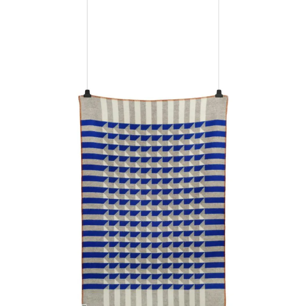 Kvam Wool Plaid 135x200 cm, Orange