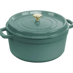 La Cocotte Cast Iron Pot 5,25 L, Eucalyptus