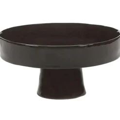 La Mère Bowl With Foot, Dark Brown