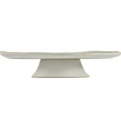 La Mère Serving Dish With Foot, Off-white