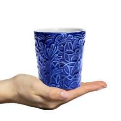 Lace Mug 30 cl, Pink