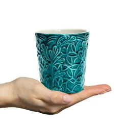 Lace Mug 30 cl, Pink