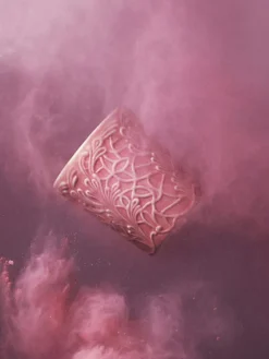 Lace Mug 30 cl, Pink