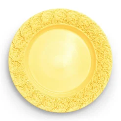 Lace Plate 25 cm, Blue