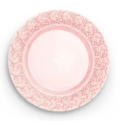 Lace Plate 25 cm, Blue