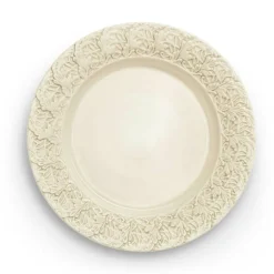Lace Plate 25 cm, Blue