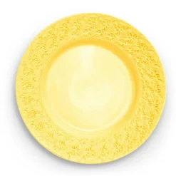 Lace Plate 32 cm, White