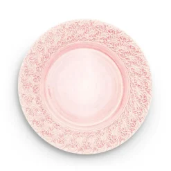 Lace Plate 32 cm, White