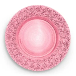 Lace Plate 32 cm, White