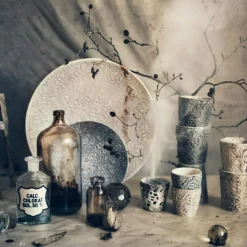 Lace Platter 34 cm, Sand