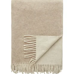 Lake Throw 130x180 cm, Beige