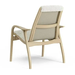 Laminett Armchair Sheepskin, Lacquered Oak / Espresso