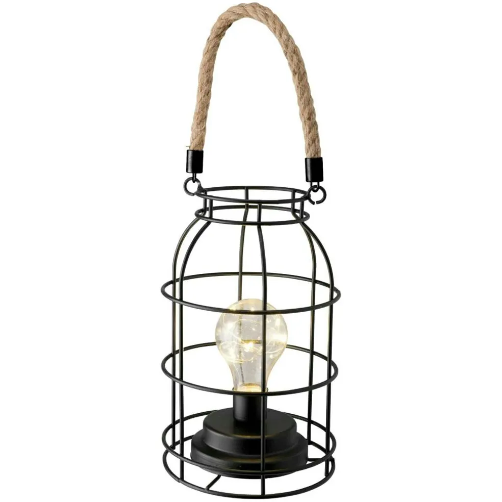 Landsort Lantern With LED Lamp