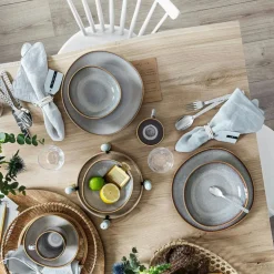 Lave Deep Plate 27 cm, Beige