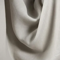 Le Grand Air Footstool Linen, Misty Grey