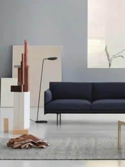 Leaf Floor Lamp, White